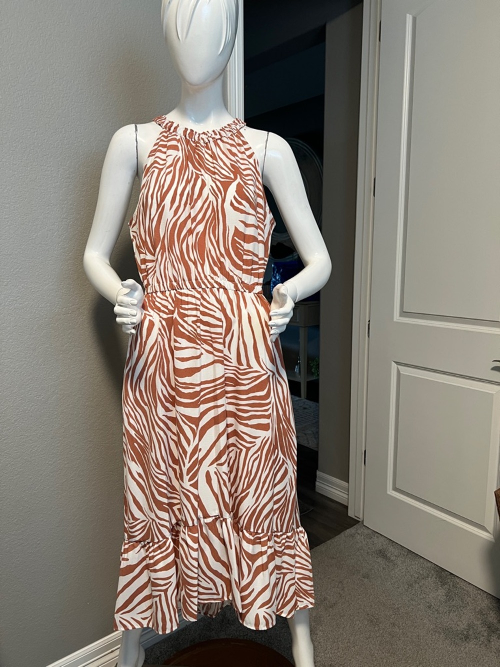 Women's Nine West High-Low Hem Midi Dress size L